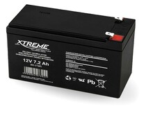 Pliiakumulaator XTREME 7.2Ah 12V