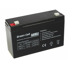 UPS aku Green Cell AGM01 6V 12Ah