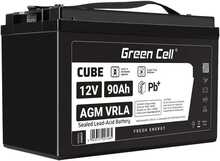 Aku Green Cell Cube AGM VRLA IP54 12V 90Ah