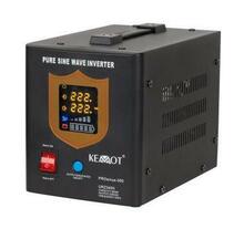 Katkematu toiteallikas KEMOT PROsinus 500 800VA, 500 W, must