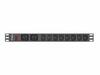 Toitejaotur Lanberg PDU-02I1908I-0200-C20-BK 1U, 16A