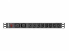 Toitejaotur Lanberg PDU-02I1908I-0200-C20-BK 1U, 16A
