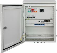Ernitec Outdoor IP66 10 port switch PoE
