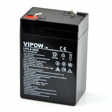 Pliiakumulaator VIPOW BAT0202 6V, 4.5Ah