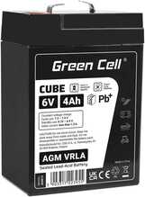Green Cell Cube AGM VRLA IP54 6V 4Ah aku
