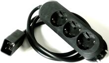 Pikendusjuhe Online USV 1.8 m, 3 pistikut