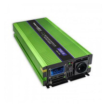 Puhas siinuslaine inverter Qoltec Monolith, 1000W, 2000W, 12V kuni 230V