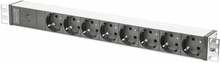 Pikendusjuhe Digitus DN-95410 8x Schuko, 2 m, must