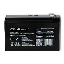 Qoltec 53031 12V 9Ah AGM aku