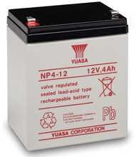 Aku Yuasa NP4-12, 4Ah, 12V, F1, VRLA, AGM