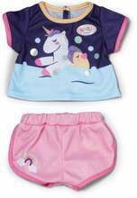 Pidžaama nukule Zapf Creation Baby Born Unicorn 839256, 43 cm