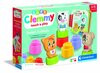 Ehitusklotside komplekt Baby Born Cubes & animals Soft Clemmy, 9 osa