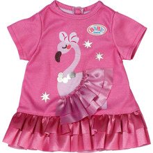 Kleit Baby Born Kleid Flamingo, 43 cm