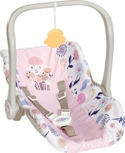 Nuku turvahäll Zapf Creation Baby Born Babyschale Blumen, 43 cm