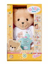 Pehme mänguasi Zapf Creation Baby Born Bear, helepruun, 25.72 cm