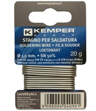 Jootemetall Kemper, 1.5 mm, 20 g, SN 50 prots.