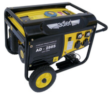 Bensiinigeneraator Adler AD-288S, 2,8 kW, 208 cc