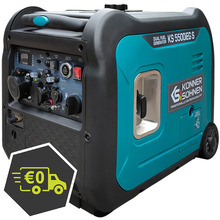 Inverterbensiin/gaasigeneraator Konner & Sohnen KS 5500iEG S, 5000 W