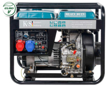 Diiselgeneraator Konner & Sohnen KS 8100HDE-1/3 ATSR, 230/400 V, 6,5 kW