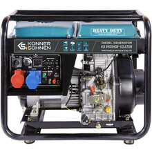 Diiselgeneraator Konner & Sohnen KS 9100HDE-1/3 ATSR, 7.5 kW