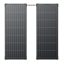 Päikesepaneelide komplekt Ecoflow, 2x130 W, jäik konstruktsioon