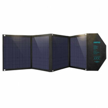 Kokkupandav päikesepaneel Choetech SC007, 158 x 41 cm, 80 W, must