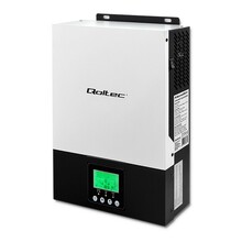 Päikeseinverter Qoltec 53876 2.4 kW, hübriid, Off-Grid, 80A, MPPT, siinus