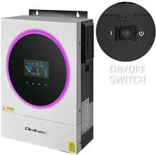 Hübriidne päikeseenergia inverter Qoltec 53874, 4 kW