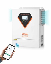 Hübriidne päikeseenergia inverter Vevor EML3500-24L, 3500 W, 24 V, WiFi