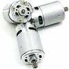 DC 21V harjadega mootor RS550 12 hammast