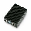 Korpus Raspberry Pi 4B jaoks, alumiinium, must, OEM