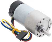 DC mootor 37Dx73L koos 100:1 reduktoriga 12V 100RPM Pololu 4755