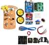 2 rattaga roboti šassii komplekt Arduino jaoks