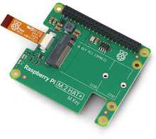 Adapteri kate NVMe ketastele ja M.2 lisaseadmetele Raspberry Pi M.2 HAT+