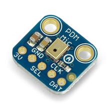 PDM MEMS mikrofon Adafruit MP34DT01-M 3492