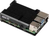 Korpus miniarvutile Raspberry Pi 4 JOY-IT RB-ALUCASEP4+07 must
