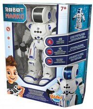 Mängurobot Marko Buki 7601, valge, 20 funktsiooniga