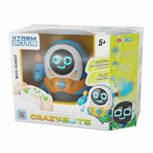 Interaktiivne mängurobot Xtrem Bots Crazy Bot Roll, sinine