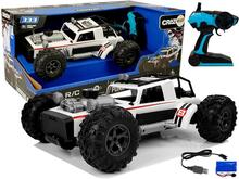 Kaugjuhitav bagiauto Lean Toys, 1:12, valge