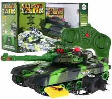 Mänguauto RoGer R/C Tank Camouflage, 2.4 GHz