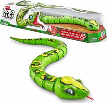 Interaktiivne figuur Roboalive Royal Python, 80 cm, roheline