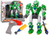 Robottööriist Lean Toys Screwing Robot Weapon Drill Screwdriver, roheline