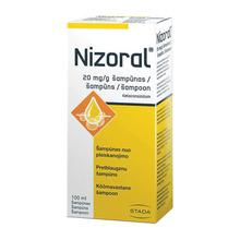 Šampoon Nizoral 20 mg/g, 100 ml
