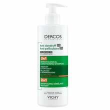 Kõõmavastane šampoon ja palsam dosaatoriga Vichy Dercos DS, 390 ml