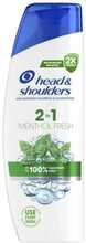 Šampoon ja palsam Head & Shoulders Menthol Fresh 2in1 kõõmavastane, 400 ml