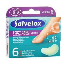 Salvelox Foot Care Medium Blisters, 6 tk, 40×61 mm