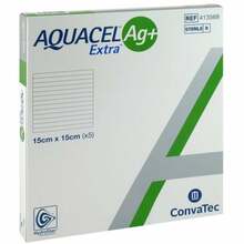 Aquacel Ag+ EXTRA haavaside, 15 x 15 cm, N5