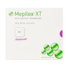 Molnlycke Mepilex XT haavapadi, 10 cm x 10 cm, 5 tk