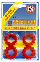 Padrunid Gonher Guns 96/12, 8 tk pakis, punane