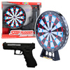 Lasterelv Lean Toys Laser Gun Set with Target Shooting Game Lights Sounds